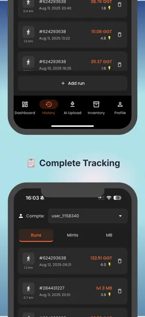 GainTrackerGo screenshot 4