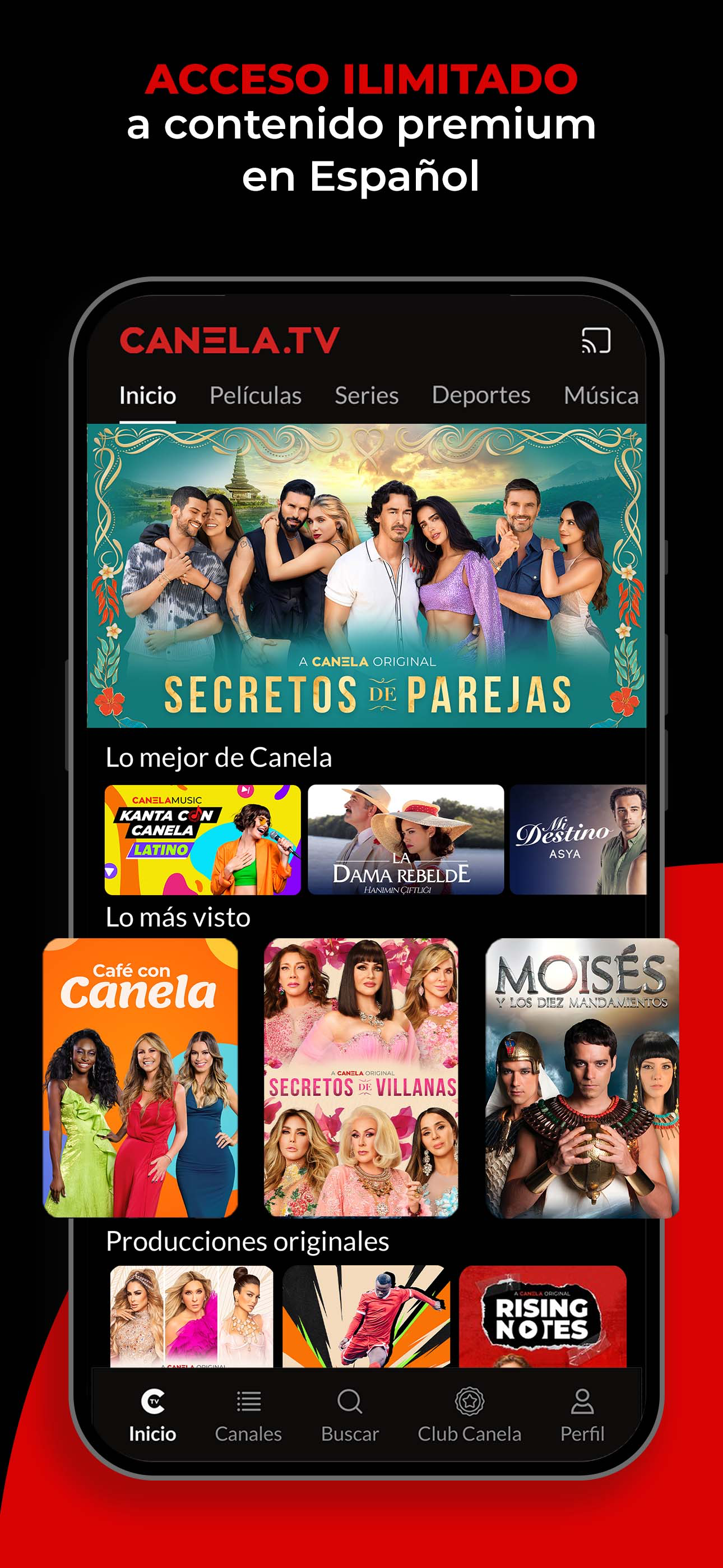 Canela.TV - Series y Películas