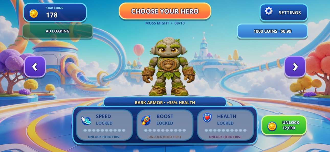 Screenshot 2 of Star Animals: Endless Run