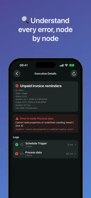 N8Ninja – n8n Workflow Monitor screenshot 4