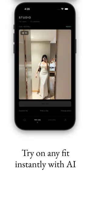 Fasha: AI outfits try-on screenshot 2