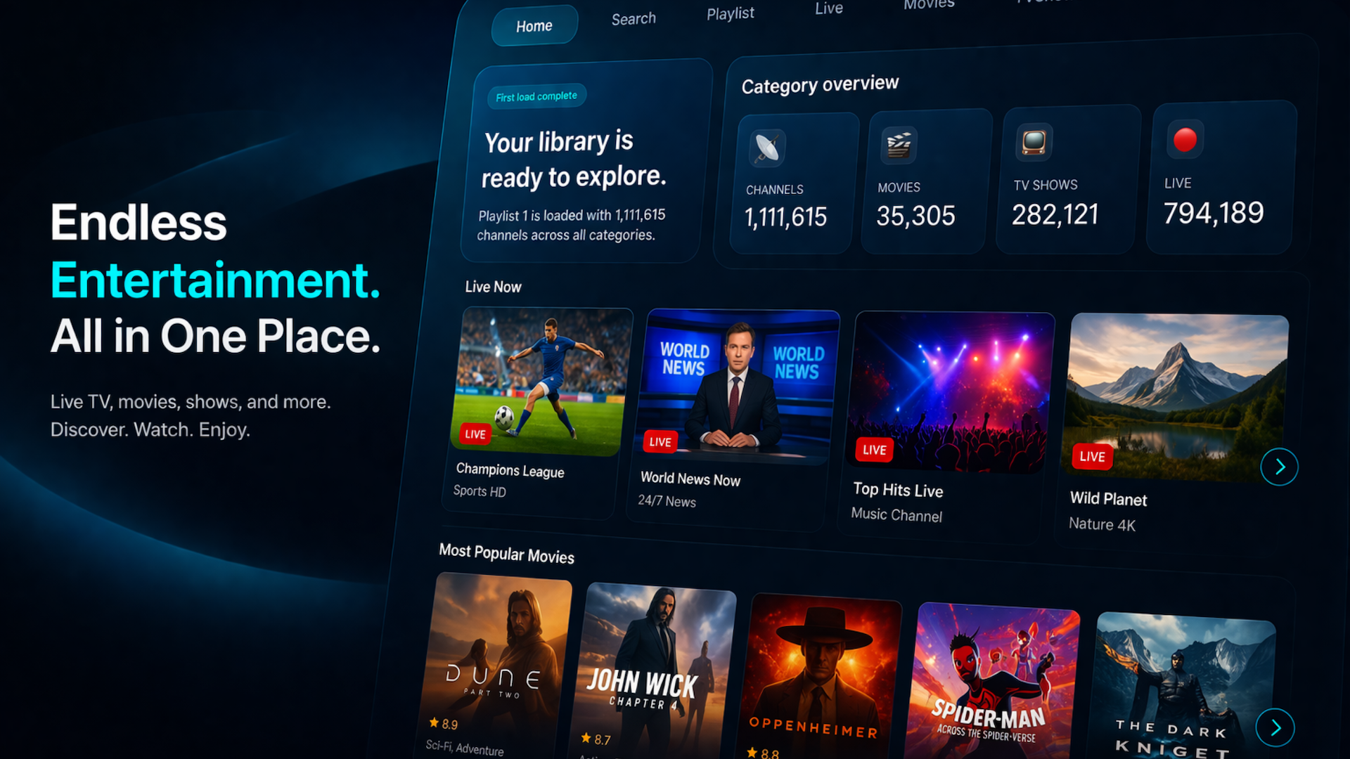 IPTV Smarter Player Ultra screenshot 23