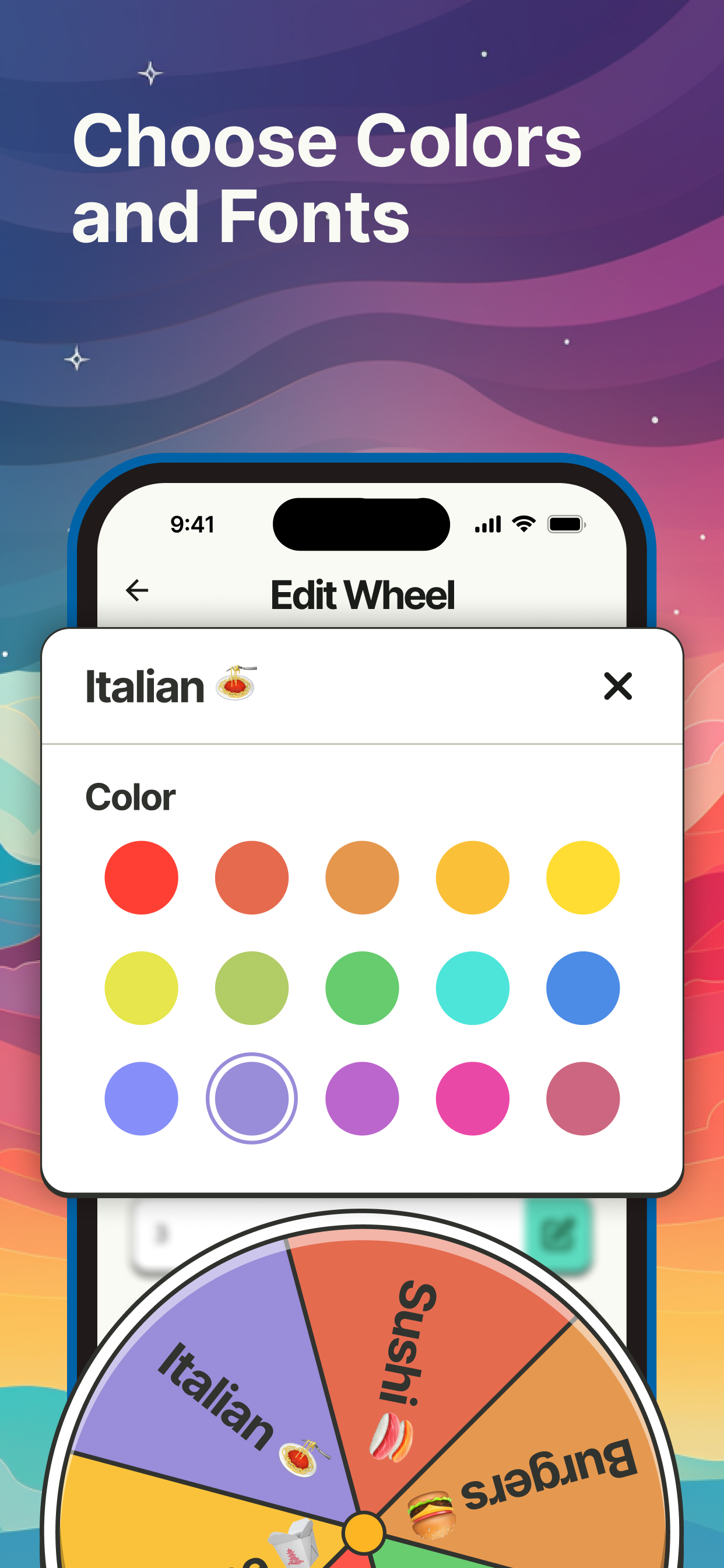 Raffle Wheel Generator screenshot 5