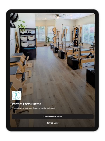 Perfect Form Pilates iPad screenshot