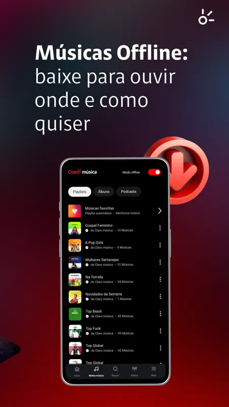 Claro música: músicas e rádios screenshot 5 of 9