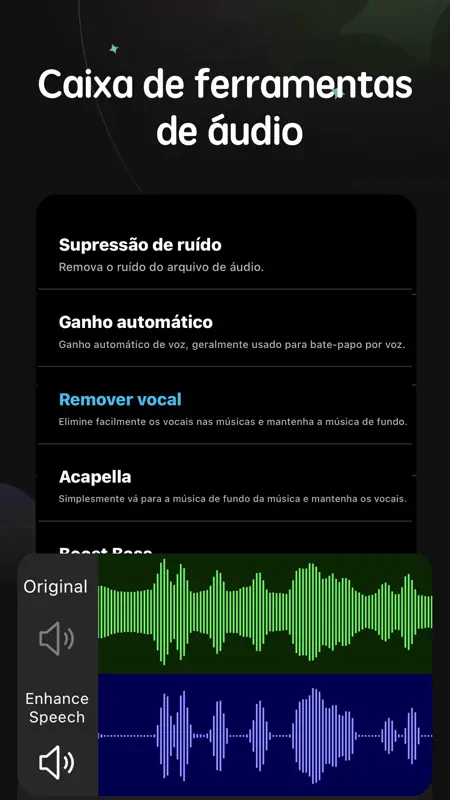 Edição de Audio Tool - Pro screenshot 5 of 8