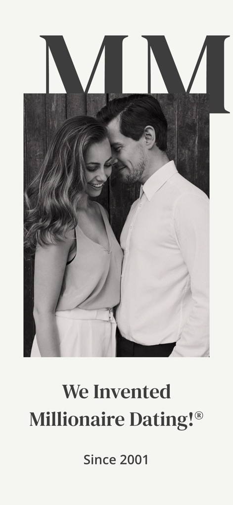 MM: Elite Premium Dating App - Discover the foundational branding of MM: Elite Premium Dating App and its established legacy in exclusive dating since 2001.