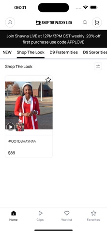 Shop The Patchy Lion iPhone screenshot