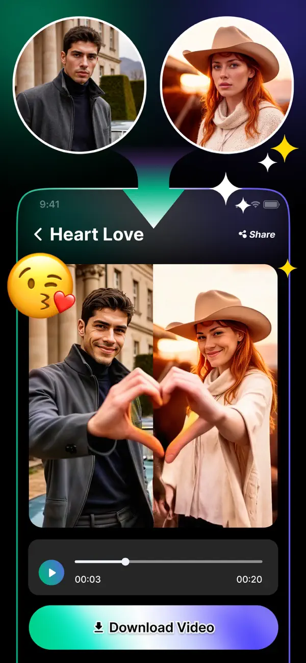 Screenshot #2 pour AI Video Generator - PicVideo