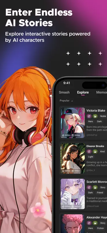 Crushmash: Crush On AI Chat screenshot 1 of 4
