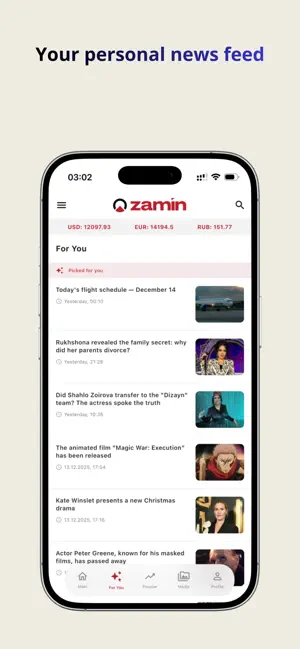 Zamin — News, articles, videos screenshot 2