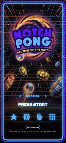 NotchPong Screenshot 1 of 10