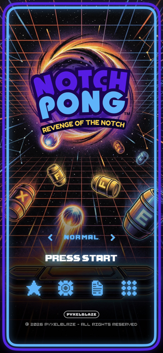 NotchPong Screenshot 1 of 10