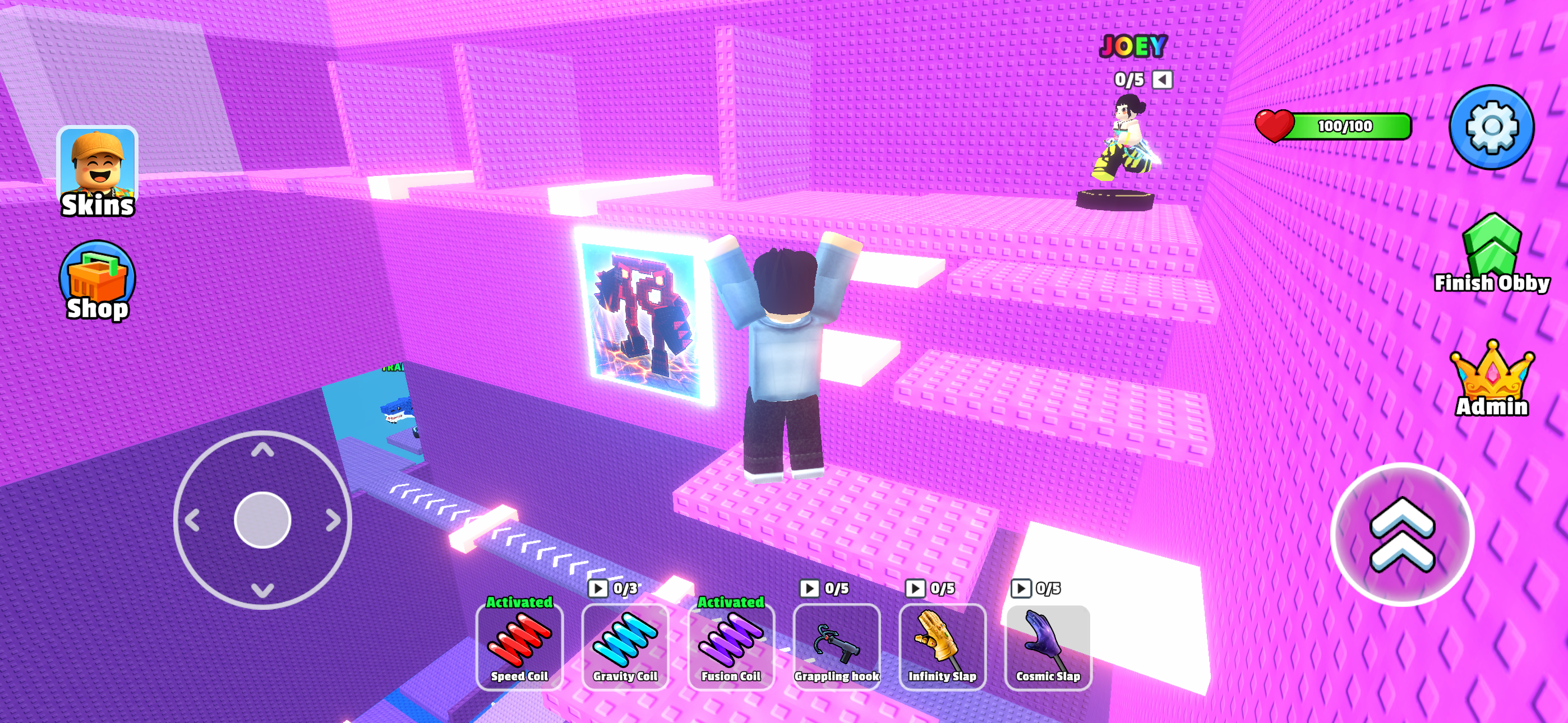 Obby Brainrot World screenshot 2