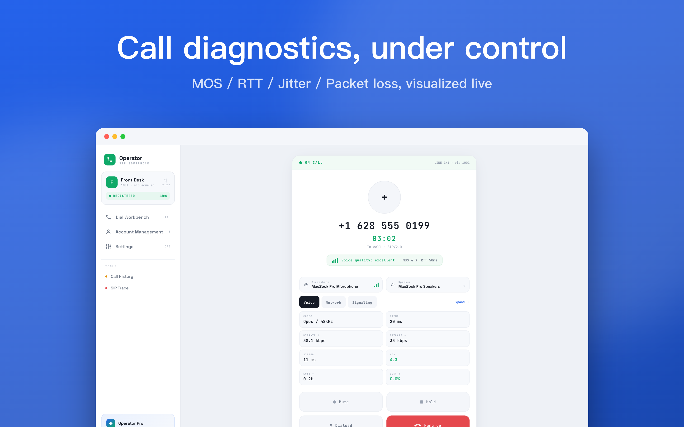 SIP Telephone screenshot 10