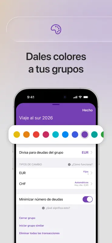 Settle Up - Group Expenses screenshot 8 of 10