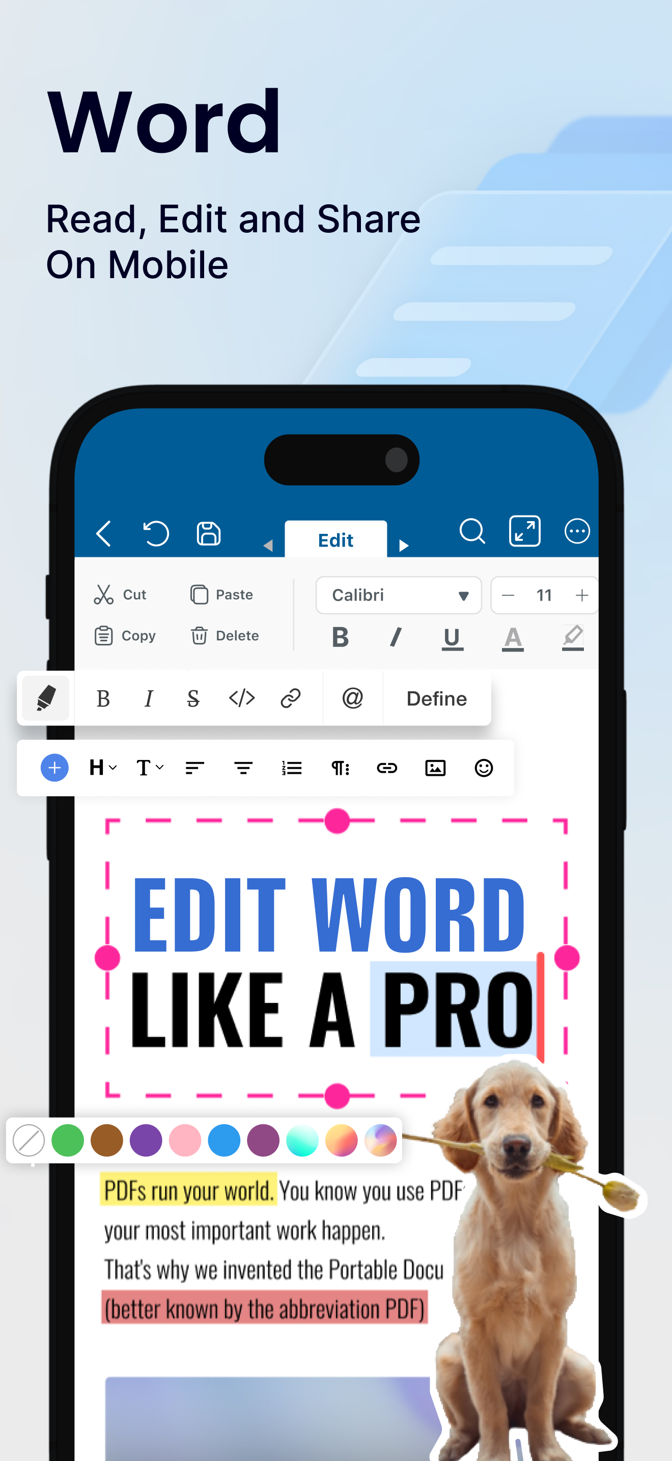 Word Editor: Docs & Docx Files
