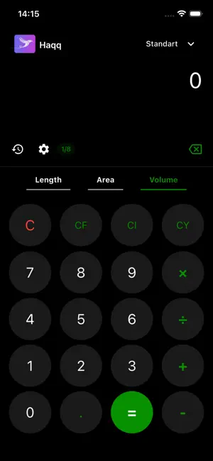 HaqqConstructionCalculator screenshot 3