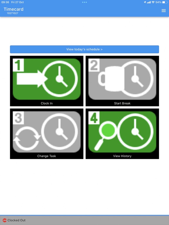 Screenshot #4 pour Timecard GPS