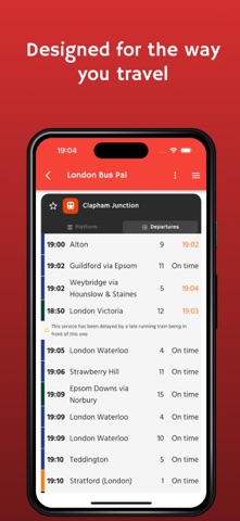London Bus Pal app screenshot 3