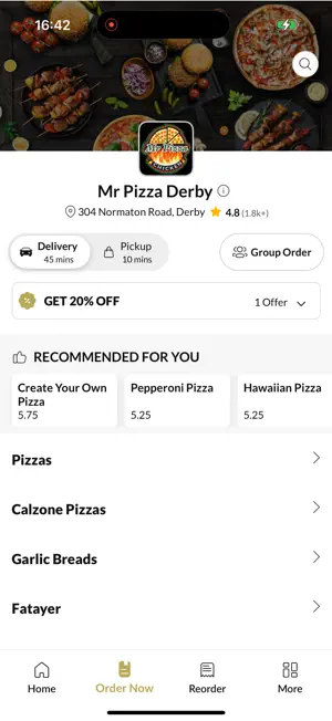 Mr Pizza Derby screenshot 2