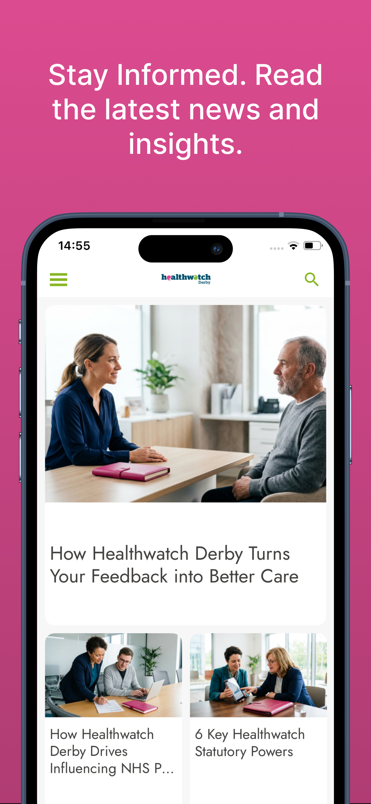 Healthwatch Derby screenshot 3