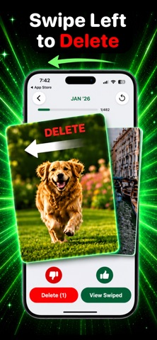 SwipeWipe: Phone Cleaner ® iPhone screenshot