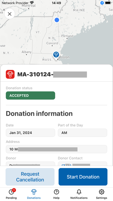Resupply Driver App V2 Screenshot