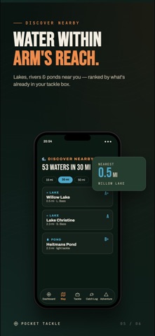 Pocket Tackle: Fishing Guide iPhone screenshot