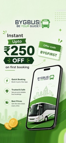 Bygbus - Bus Ticket Booking screenshot
