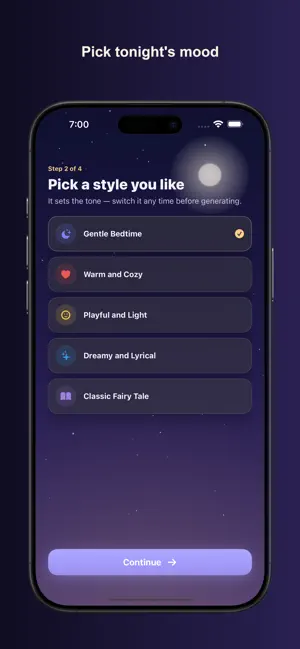 Bedtime Stories AI: Sleep screenshot 4