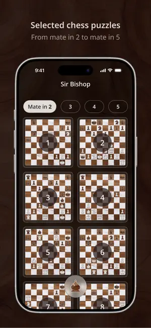 Chess Puzzles · Sir Bishop screenshot 1