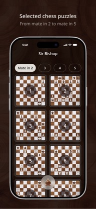 Chess Puzzles · Sir Bishop screenshot 1