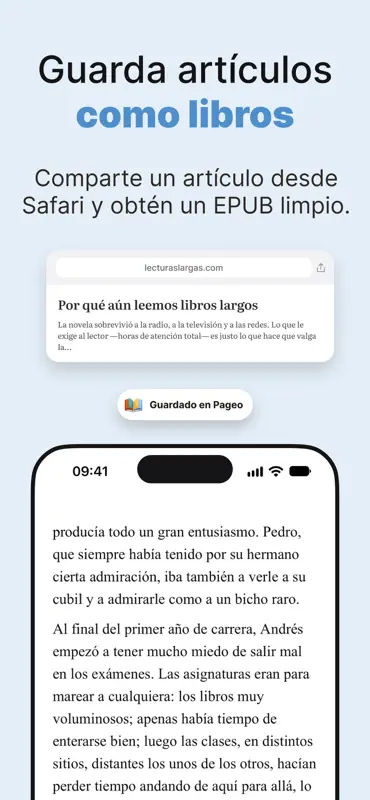 Pageo: Calibre epub reader screenshot 5 of 7