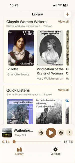 Libly: Audiobook Player screenshot 3