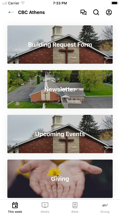 Screenshot #1 pour Calvary Baptist of Athens, PA
