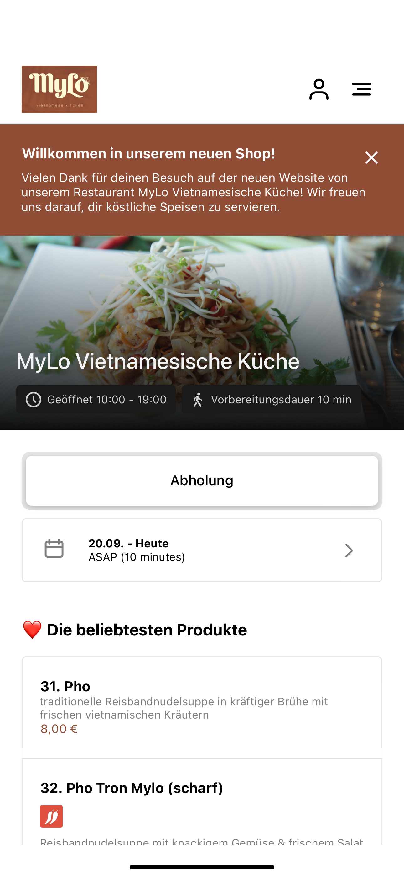 MyLo Vietnamesische Küche screenshot 3