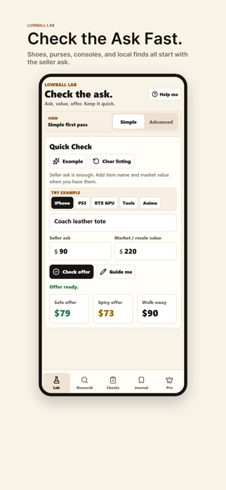 Lowball Lab Screenshot 1 of 6