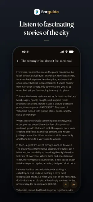 EarGuide: Valladolid Guide screenshot 4
