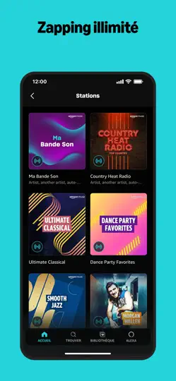 Capture d'écran de Amazon Music: Podcasts Et Plus sur iPhone 5