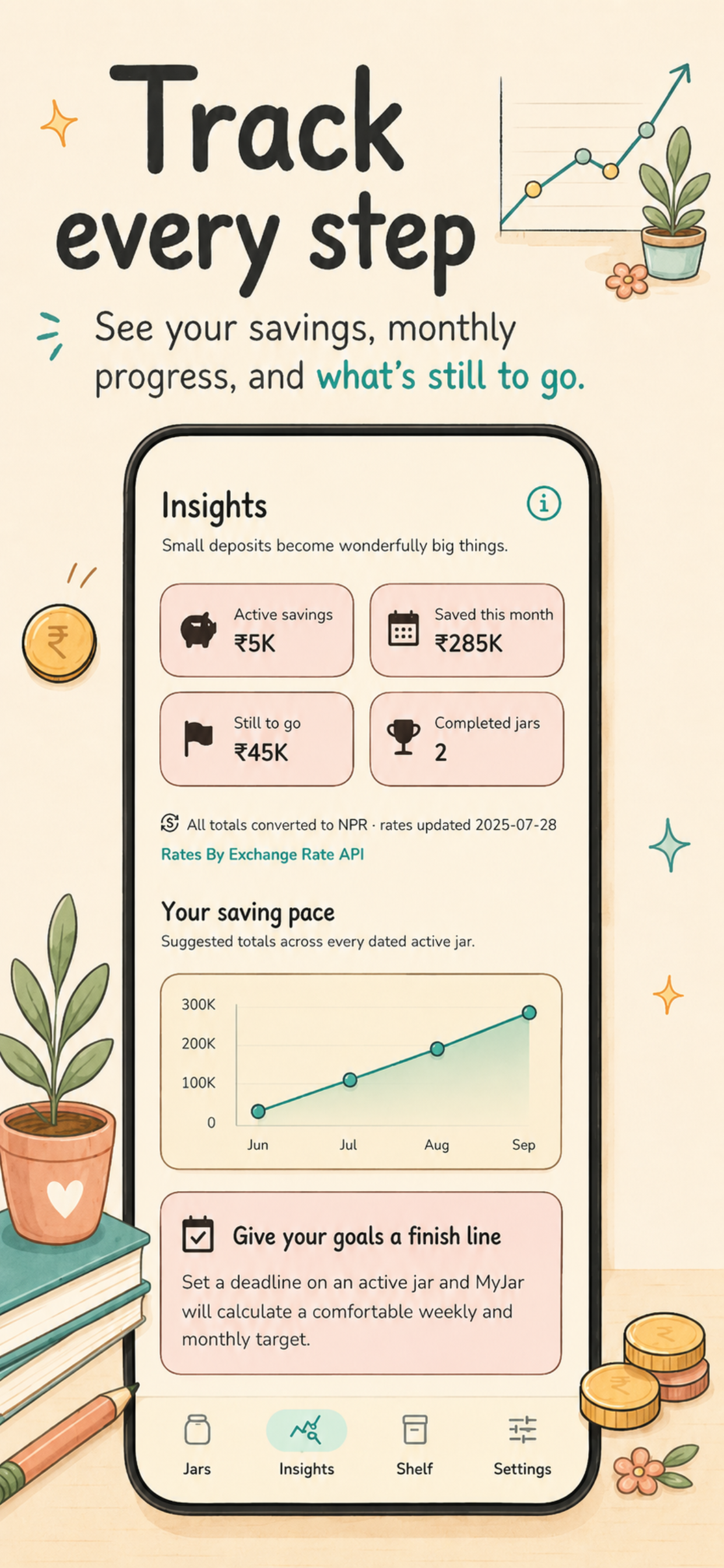 MyJar: Savings Goal Tracker screenshot 3