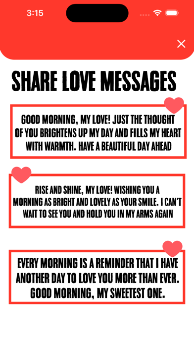 Love messages Love quotes Screenshot