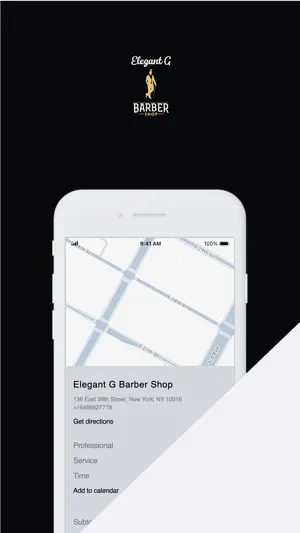 Elegant G Barber Shop screenshot 1