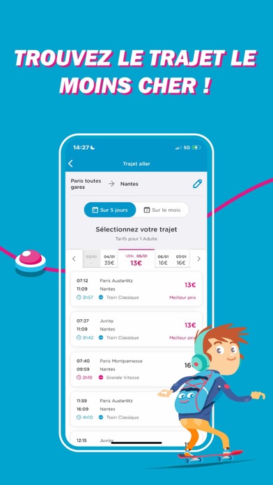 OUIGO : Billet de train & Gare Screenshot