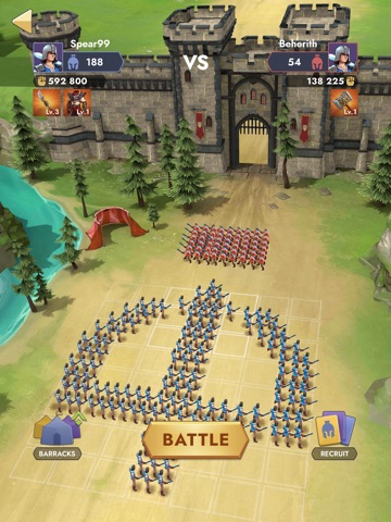 Kingdom Clash：Medieval Defense iPad screenshot