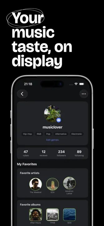 vybes screenshot 3