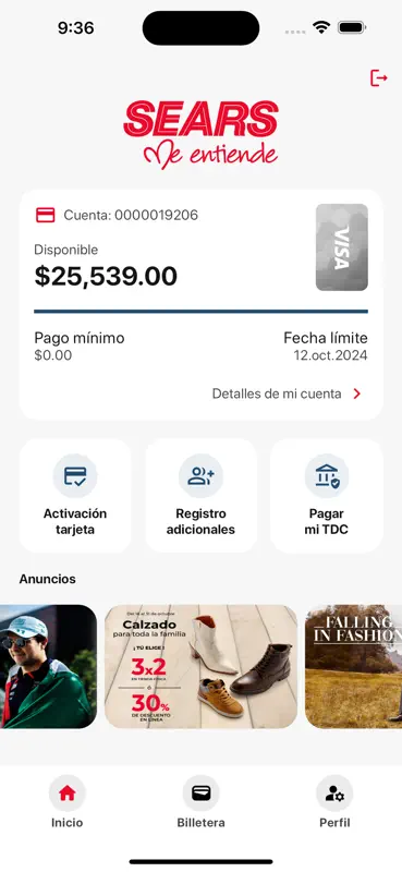 Wallet Sears screenshot 4 of 4