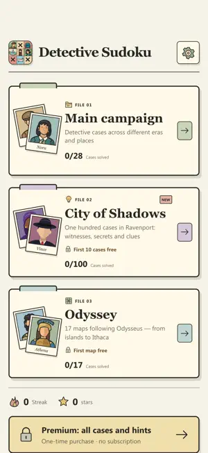 Sudoku Detective: Logic Game screenshot 1