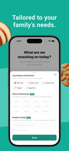 SnackVibes: AI Snack Recipes screenshot