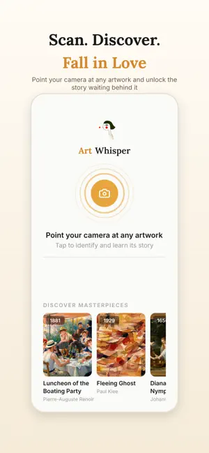 Art Whisper: Scan & Learn Art screenshot 1